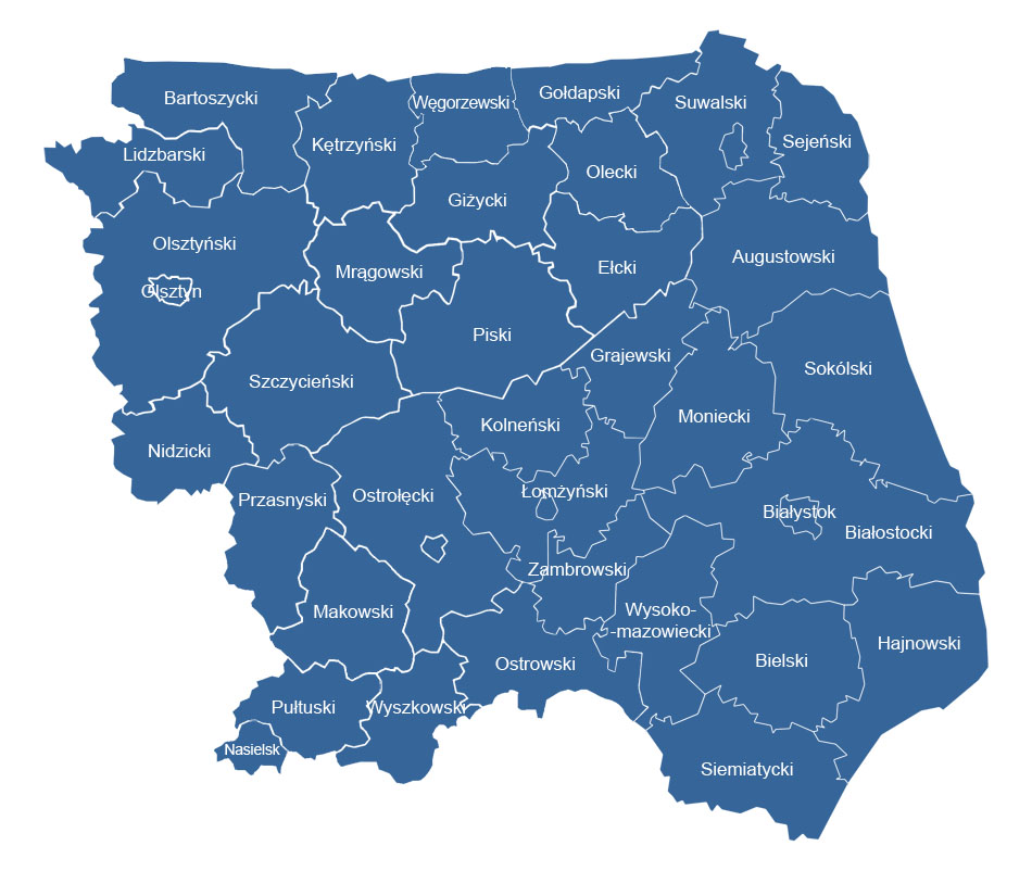 Mapa właściwości terytorialnej